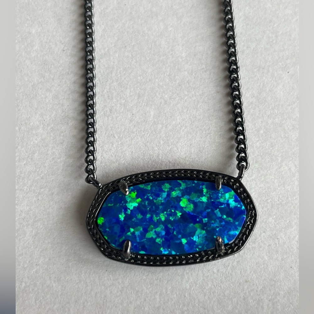 Royal Blue Kyocera Opal Dylan in Gunmetal Frame